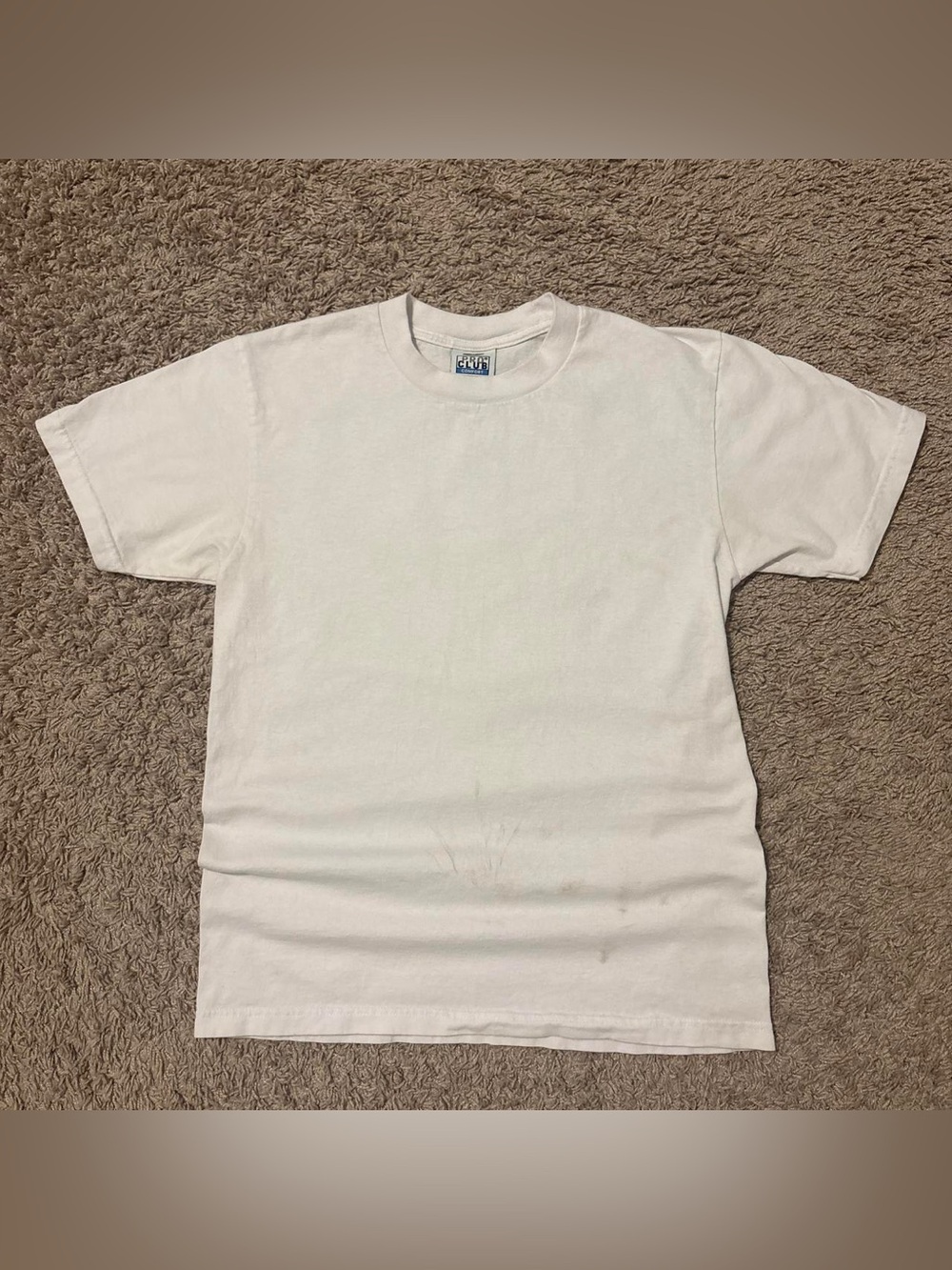 Plain White Crewneck T-Shirt - Classic Comfort